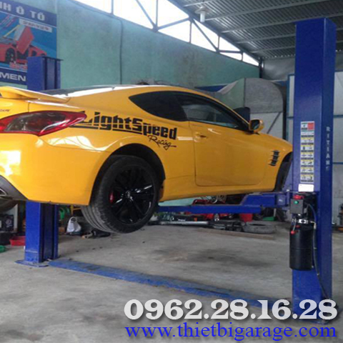 Hướng Dẩn Sử Dụng Cầu N&acirc;ng 2 Trụ Ritian