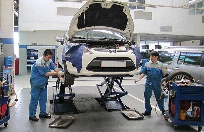 Những lưu &yacute; đặc biệt khi sử dụng cầu n&acirc;ng sửa chữa, rửa xe &ocirc; t&ocirc;