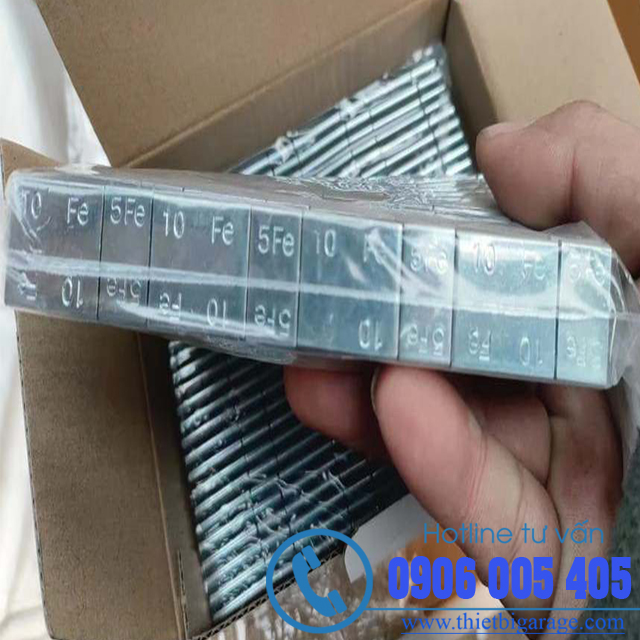 Chì dán cân bằng lốp trọng lượng 5-10g