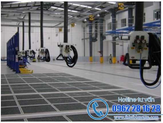 Hệ Thống Hút Bụi Trung Tâm Chà Nhám Matit DML