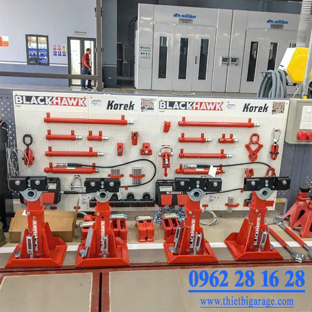 Bộ hãm sắt si xe vào khung chịu lực AFH 813H