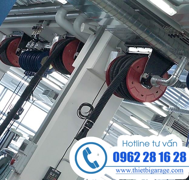 Hệ Thống Hút Khí Xả Xưởng Dịch Vụ