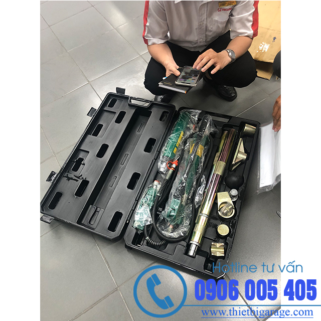Bộ kéo nắn khung xe tai nạn 10 tấn