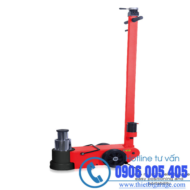 Kích con đội kiểu cá sấu hoạt động khí nén 2 tầng 30/15 tấn