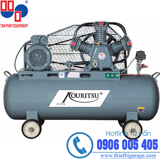 Máy nén khí 3 đầu nổ điện 3 pha công nghệ Nhật Bản W-11/500/3