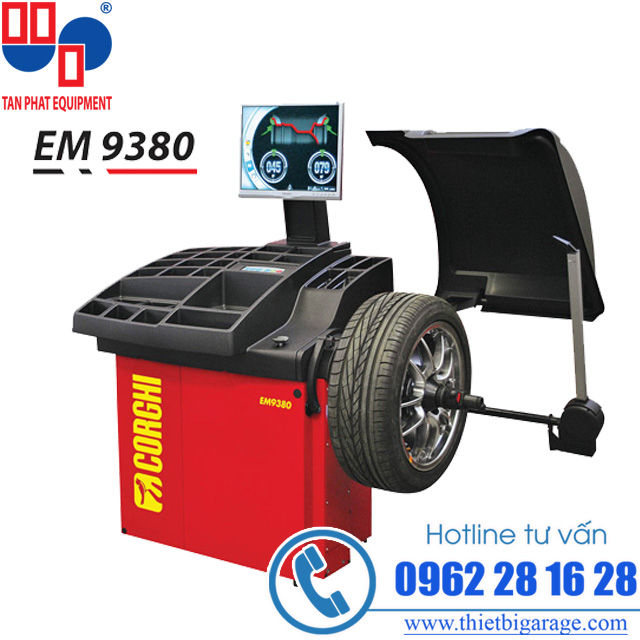 Máy Cân Mâm Xe Ô Tô Tự Động Corghi EM 9380