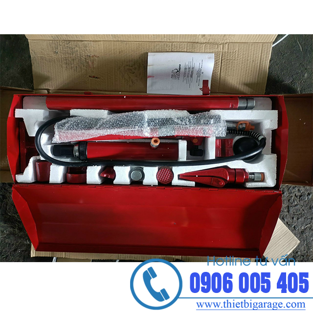 Bộ bơm và thanh chống đẩy thủy lực 10 tấn