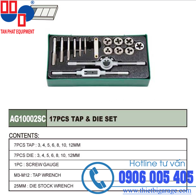 Bộ taroren 40 chi tiết AG10001SP