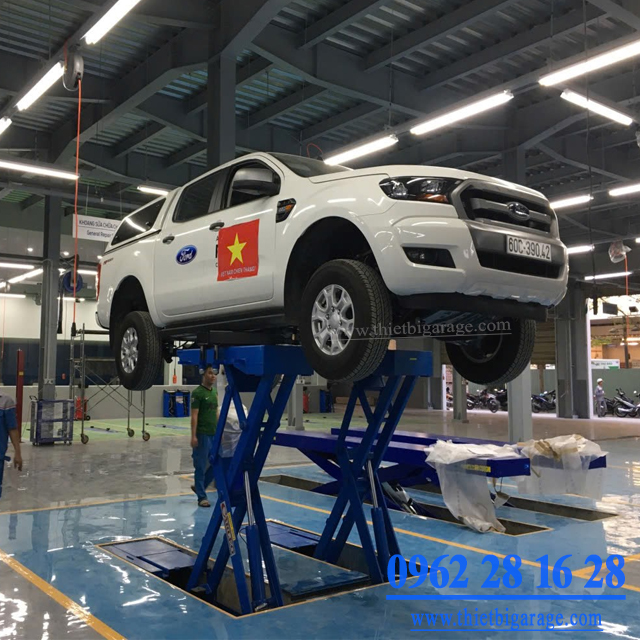 Cầu Nâng Cắt Kéo Lắp Âm Sàn SL-568SA Cầu Nâng Cắt Kéo Lắp Âm Sàn SL-568SA